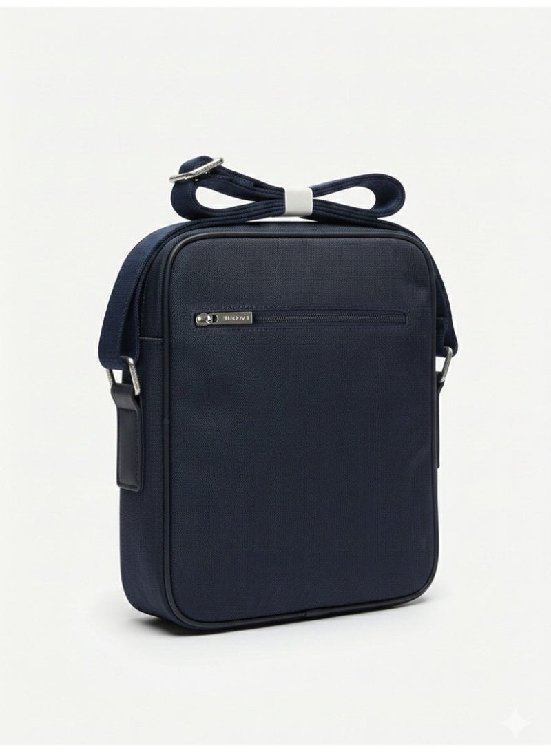 Lacoste Men's Classic Petit Piqué Vertical Zip Crossbody Bag - Image 2